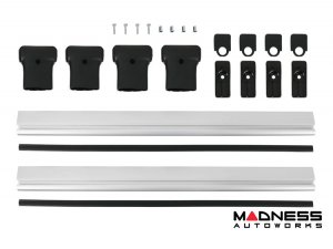 Jeep Renegade Roof Rack Cross Bars - for models w/ factory roof rails - Silver (2015-2024)